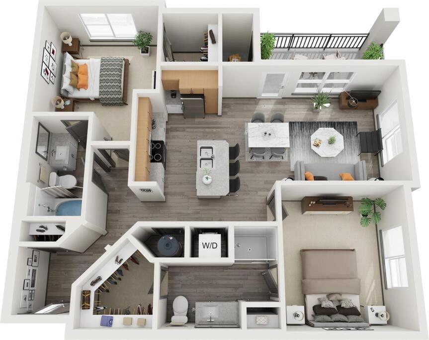 Downtown Augusta Beauty 2 Bed Apt Esterno foto